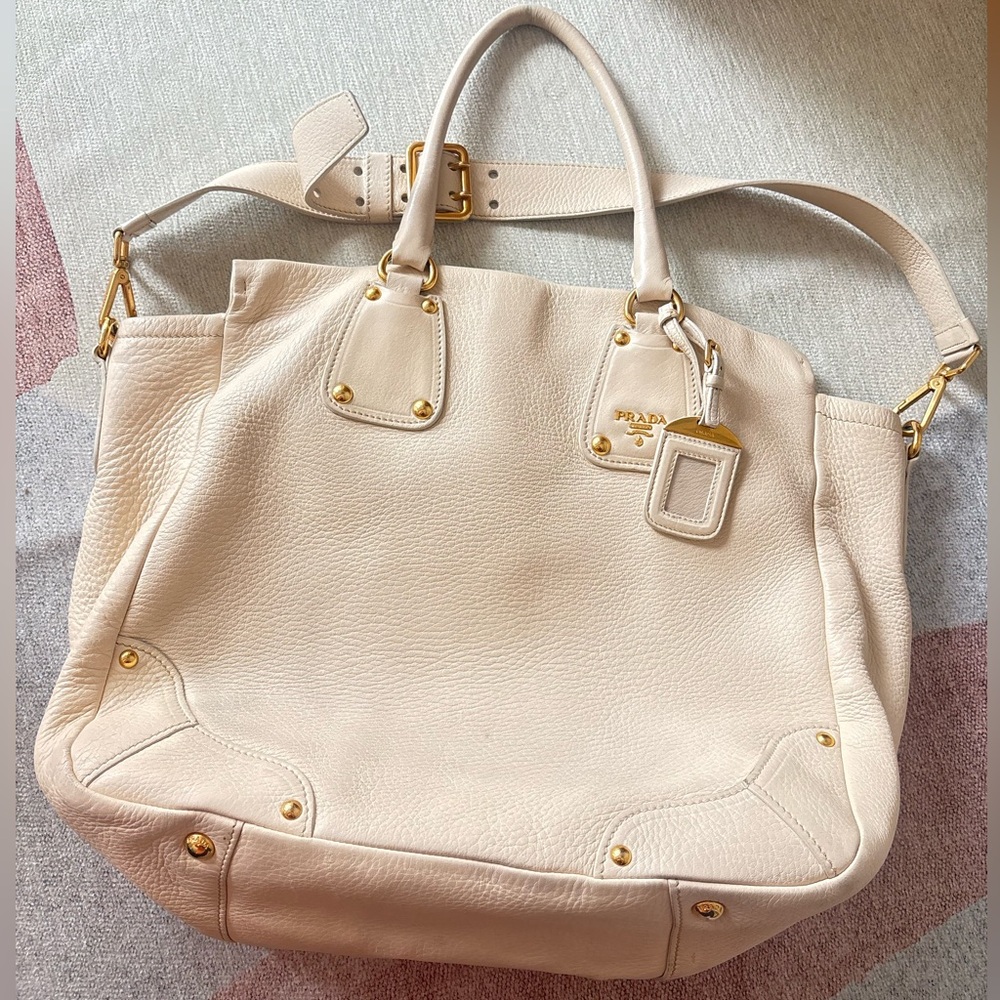 Prada Cervo Handle Bag